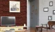Dekoratyvinė sienų plokštė DARK RED WALL, 500x1000 mm