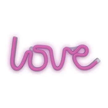 Forever Light LED Neon LOVE, Pink (Battery + USB)