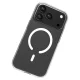 Roobix Clarion MagSafe dėklas telefonui Apple iPhone 17 Pro, skaidrus