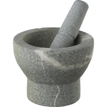 Gefu Crunchy Granite Mortar 17.3 cm, Grey