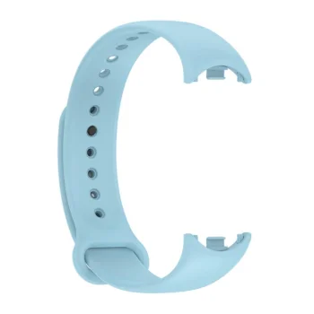 Telcon silikoninis dirželis Xiaomi Mi Band 8 / 9, šviesiai mėlynas