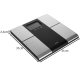 Ruhhy 00024638 Analytical Bathroom Scales with LCD, Black/Silver