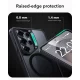 ESR Classic Hybrid MagSafe dėklas telefonui Samsung Galaxy S26 Ultra, juodas