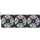 Thermaltake TS140 EX RGB korpuso ventiliatoriai (3 vnt.), CL-F208-PL14SW-A, juodi