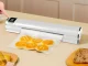 Vakuuminis maisto pakavimo prietaisas su 10 maišelių rinkiniu, 300 W, baltas
