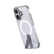 Hybrid Armor X Case for iPhone 17 with Stand and MagSafe, Transparent