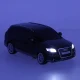 RC Car Model with Remote, Audi Q7 (1:24)