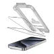 Apsauginis stiklas Tech-Protect Quick Set+, skirtas iPhone 15 Pro, 2 vnt., juodas