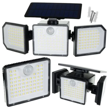 Soliarinis LED sodo šviestuvas Izoxis 24633 su pulteliu, 167 LED, 500 lm