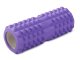 Rifliuotas masažinis volelis EVA, 32 cm, violetinis