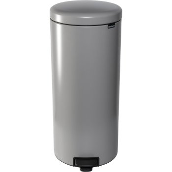 Brabantia NewIcon šiukšliadėžė su pedalu, 30L, Soft Grey