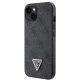 Guess Crossbody 4G Metal Logo dėklas iPhone 14 Pro telefonui, juodas