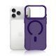 Apsauginis dėklas 3mk Smoke MagCase skirtas iPhone 17 Pro Max, violetinis