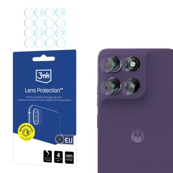 3mk Lens Protection hibridinis kameras stiklas Motorola Moto G67 / G77