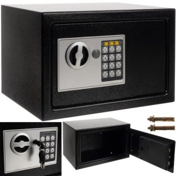 Malatec 00022627 Electronic Combination Safe Black