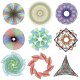 Drawing set - spirograph Maaleo 24346