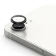 Kameros apsauginiai stiklai Ringke Camera Frame Protector iPhone 16e / 17e, 2 vnt., juodi