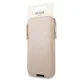 Guess Saffiano telefono dėklas-rankinė iki 6.7\", auksinis