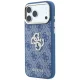 Guess 4G & Big Strass Logo dėklas iPhone 18 Pro / 17 Pro, mėlynas