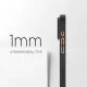 CARE by PanzerGlass SL1M MagSafe Dėklas iPhone 17 Pro, Juodas