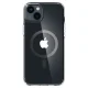 Spigen Ultra Hybrid Mag dėklas, skirtas iPhone 14 Plus su MagSafe, Clear Gray