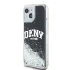 DKNY Liquid Glitter Big Logo dėklas iPhone 13 / 14 / 15, juodas