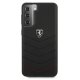 Ferrari Samsung Galaxy S21 dėklas Off Track Quilted, juodas