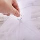 Bed Canopy Mosquito Net for Single & Double Beds, White