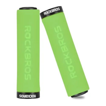 Rockbros BT1001GNBK kempininės dviračio vairo rankenos, žalia/juoda