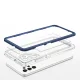Skaidrus dėklas Samsung Galaxy A72 4G Clear 3in1, mėlynas