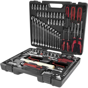 KS Tools CHROMEplus 1/4" ir 1/2" universalus įrankių rinkinys, 97 vnt.