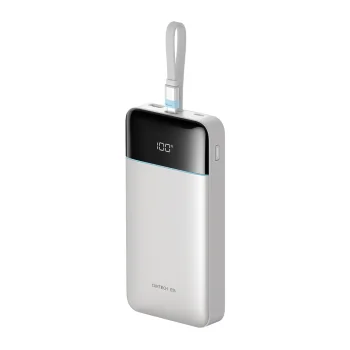 Cuktech LPB252N 120W 25000mAh išorinė baterija su USB-C laidu, balta