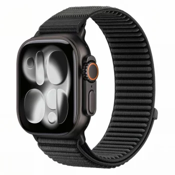 Tech-Protect NylonLoop strap for Apple Watch 40 / 41 / 42 mm, black