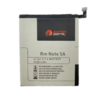 Extra Digital baterija Xiaomi Redmi Note 5A (3100 mAh, 3.7 V)