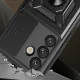 Hybrid Armor Camshield dėklas Samsung Galaxy S25+ telefonui Juodas