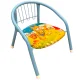 Children’s Metal Chair with Soft Seat, for Kids Aged 1–4 Years