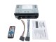 Automagnetola su Bluetooth, USB, AUX, SD, 1-DIN, 4 x 60W, mikrofonas, pultelis