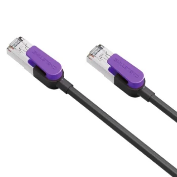 Cat8 S/STP tinklo laidas, 3 m, juodas