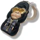 Magnetinis pakabukas Nimmy Cool&Cute 2.0 Gorilla, juodas