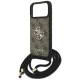 Guess 4G Big Logo Cord dėklas su virvele iPhone 17 Pro Max, rudas