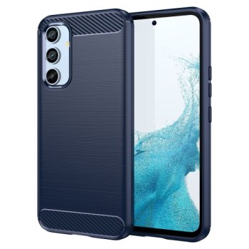 „Carbon Case“ dėklas Samsung Galaxy A54 5G, mėlynas