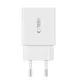 Tech-Protect C35W įkroviklis 2x USB-C PD 35W su USB-C - Lightning laidu, baltas