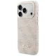 Guess 4G Script MagSafe dėklas iPhone 17 Pro telefonui, rožinis