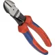 Padidintos jėgos šoninio kirpimo replės KNIPEX 74 12 180, 180 mm