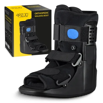 Pneumatinis ortopedinis batas 4Fizjo Walker Boot MED, M dydis, juodas