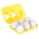 Educational Shape Sorter Matching Eggs Montessori Toy 6pcs