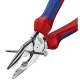 Kombinuotosios smailianosės replės Knipex 08 25 185, 185 mm