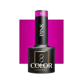 Ocho Nails Pink 311 Hybrid Gel Polish, 5 g