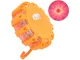 Powerful 360° LED warning light with magnet and hook, orange