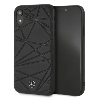 Mercedes Twister odinis dėklas, skirtas iPhone XR, juodas